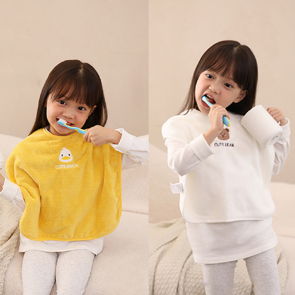 워시빕 아기 세안 수건 유아 세수 턱받이