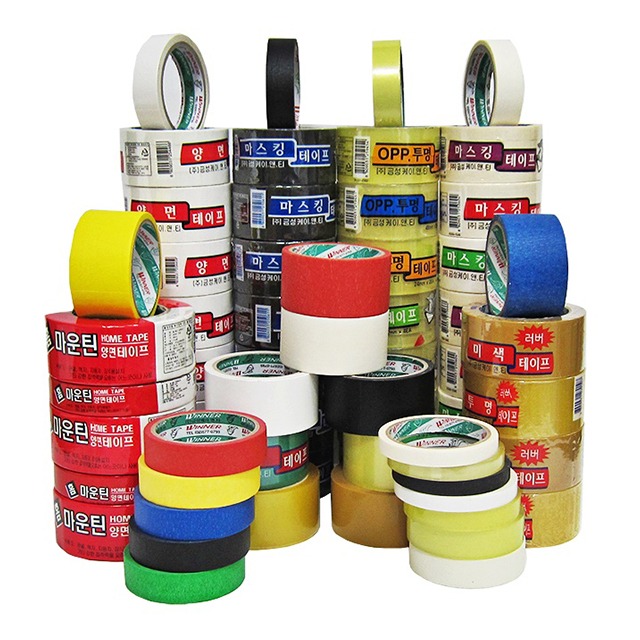 박스테이프 투명 48mm 길이 25m 양면 마스킹 테이프