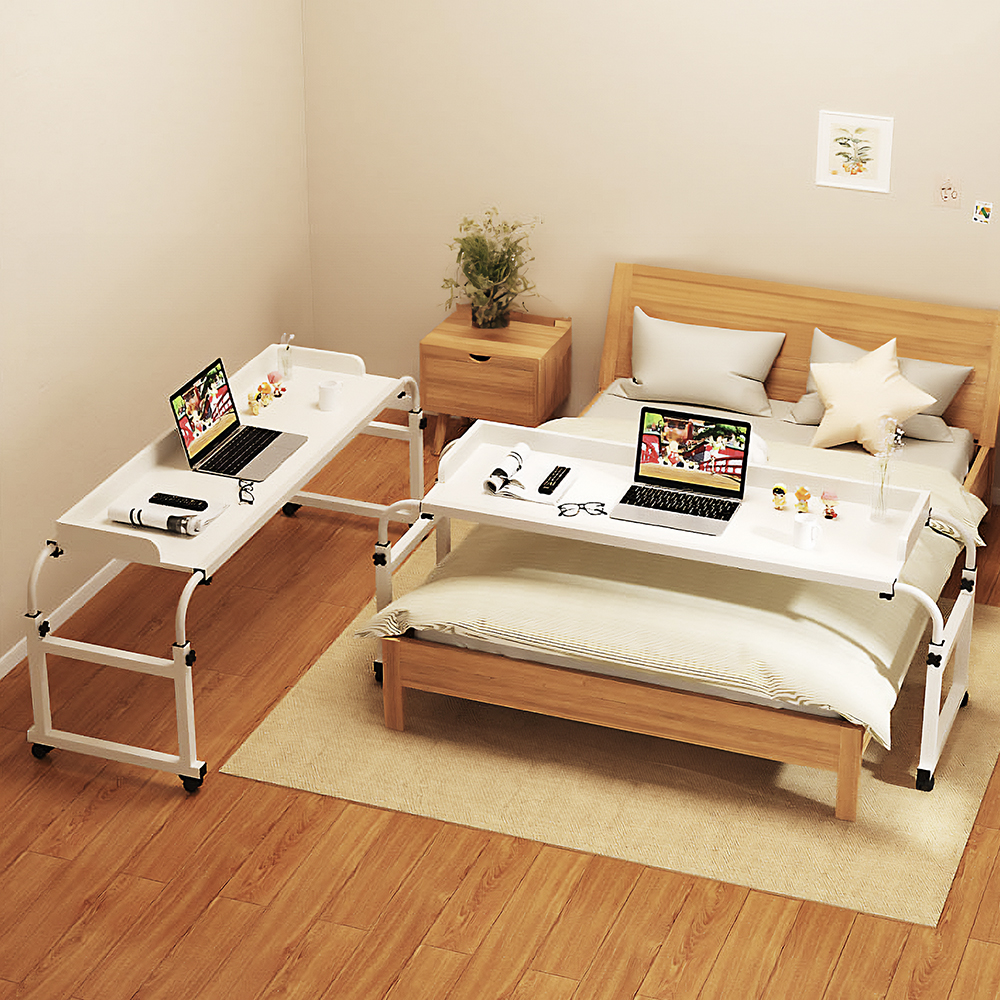 이동식 침대 테이블 사이드 베드 보조 책상 노트북 바퀴 달린