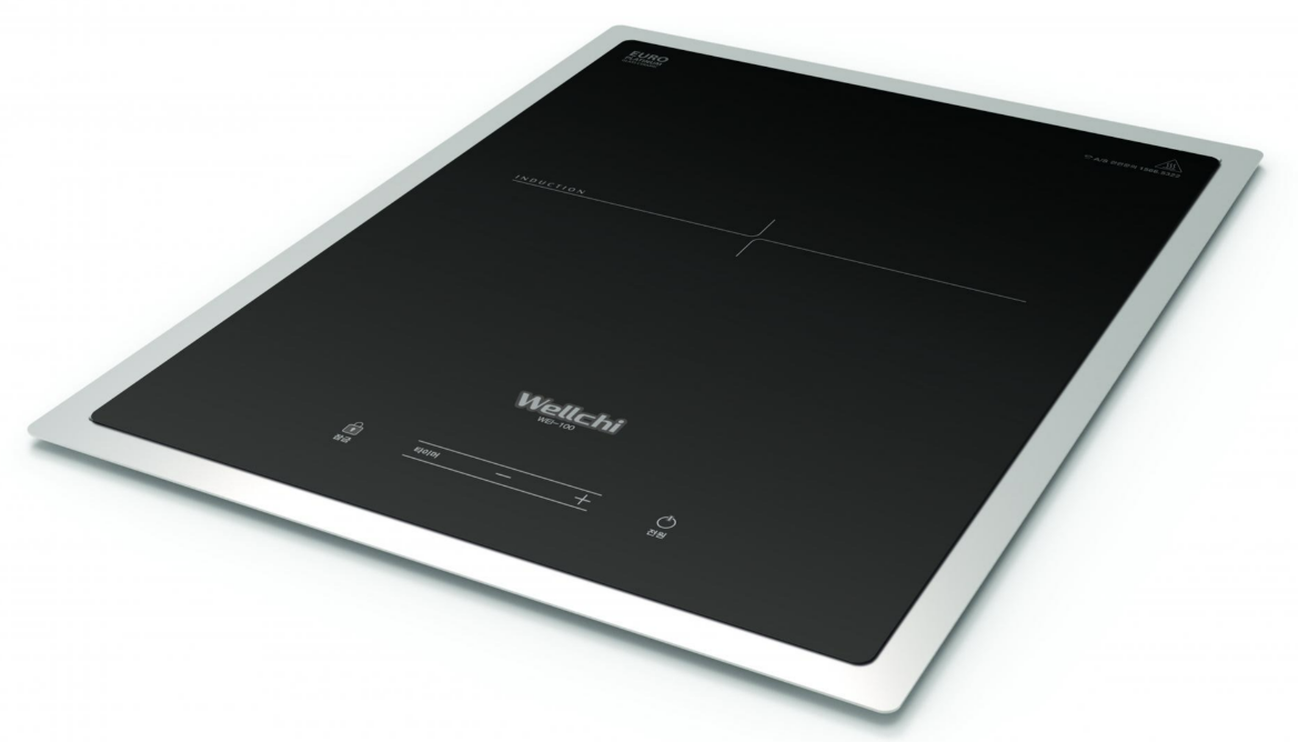 업소용인덕션 웰치 빌트인 매립형 영업용 식당 테이블 샤브렌지 전기레인지 1구 1인용 2KW