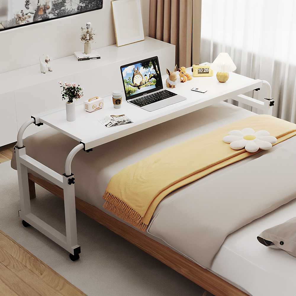 이동식 침대 테이블 사이드 베드 보조 책상 노트북 바퀴 달린
