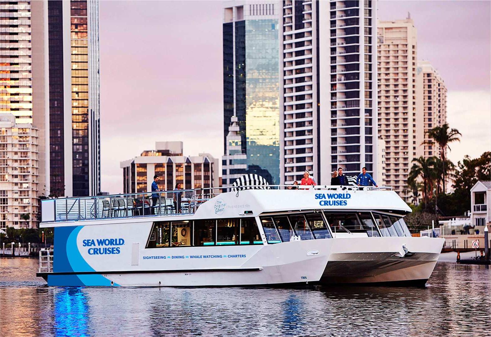 호주 퀸즈랜드 씨월드 뷔페 디너 크루즈