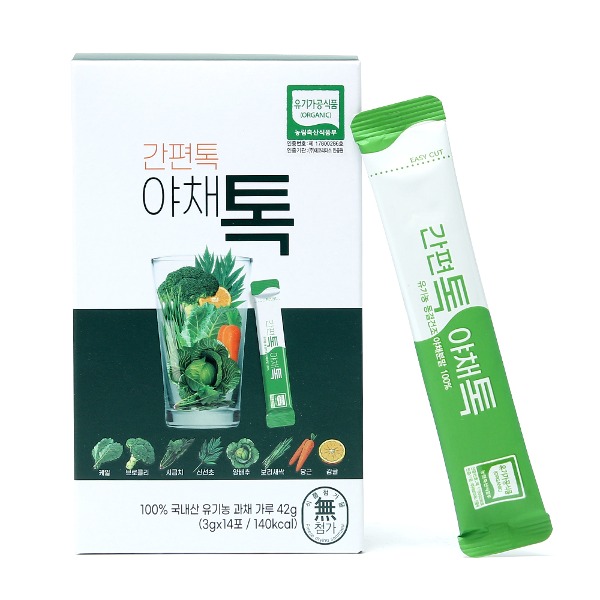 유기농 간편 야채톡3gx14포 산마을 : 자연몰