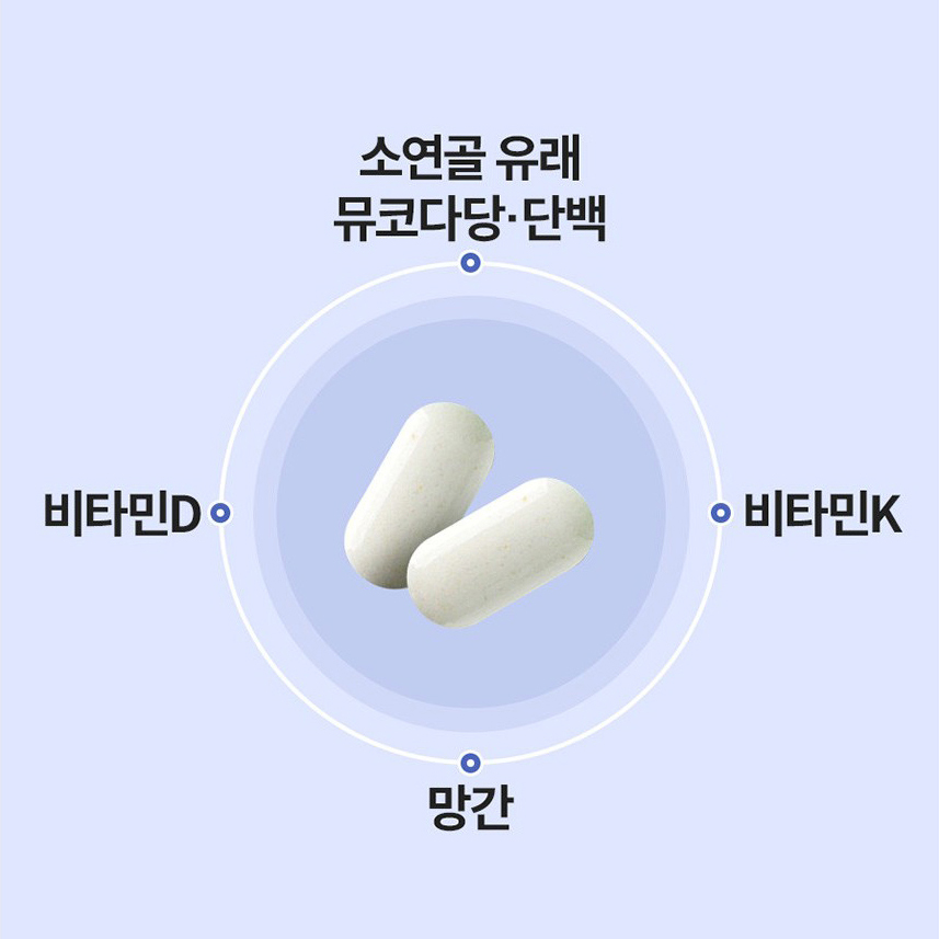 종근당 관절 연골 뮤코다당 단백 콘드로이친 1200 소연골 유래 콘드라이친 건강기능식품 - 상세 이미지 4