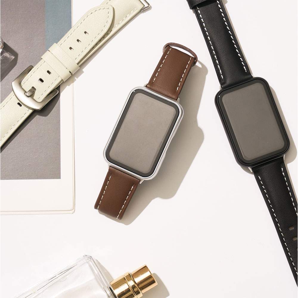 갤럭시핏3 가죽 스트랩 밴드 시계줄 호환 줄질 교체