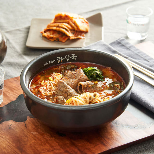제주은희네해장국 밀키트 (1kg 2인분 x 5팩) — 마무리