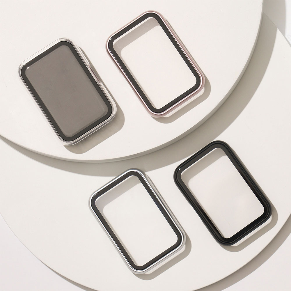 갤럭시핏3 호환 강화유리 하드 케이스 갤핏3 풀커버