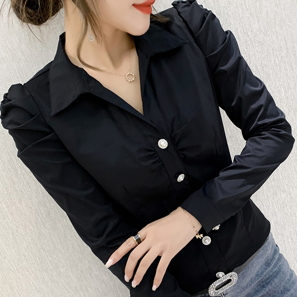 편스토랑 양지은 셔츠 블라우스 프렌치 놈코어 - 상세 이미지 3