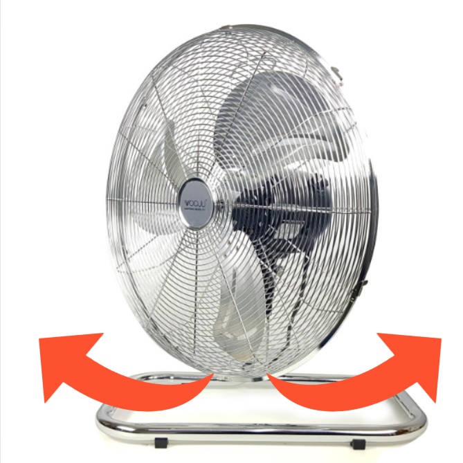회전식 산업용 서큘레이터 공장 선풍기 바닥 선풍기 낮은 선풍기 16인치