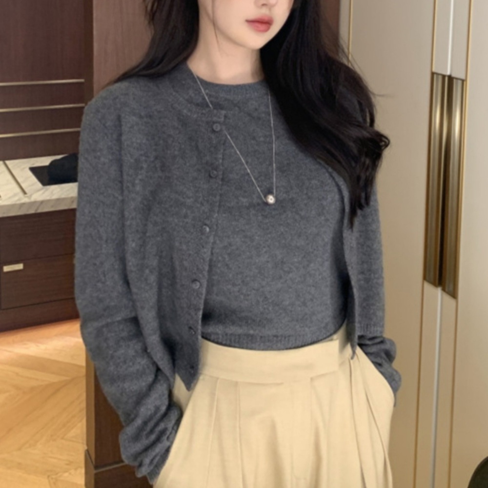 하이드 10회 이보영 나문영 라운드 니트 하이틴 세련된 - 메인 이미지