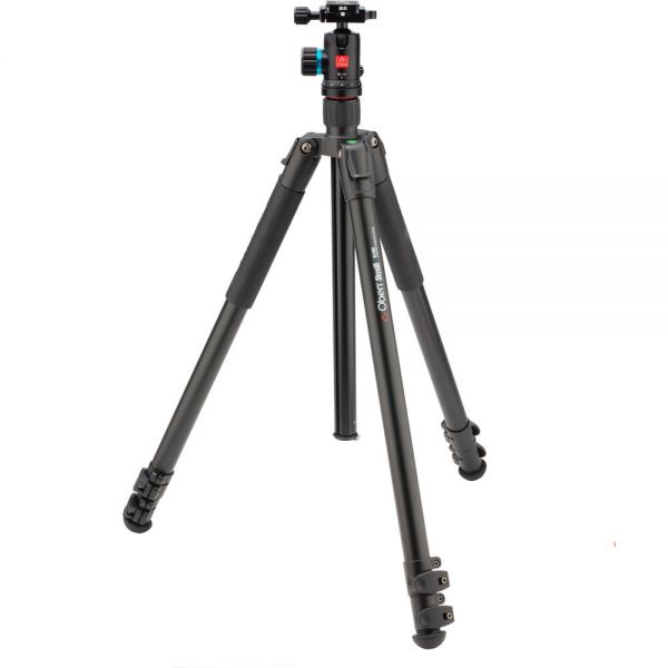 Oben ALF-6193 Skysill 시리즈 3섹션 알루미늄 Tripod 삼각대 삼각대(BE-117 Dual 듀얼 액션 볼 헤드 포함) 호환 : 둠퍼