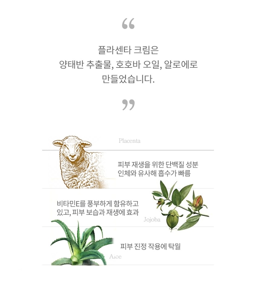 호주 시니케어 플라센타 양태반크림 코엔자임큐텐 100g 1개 코큐텐 피부보습 - 상세 이미지 4