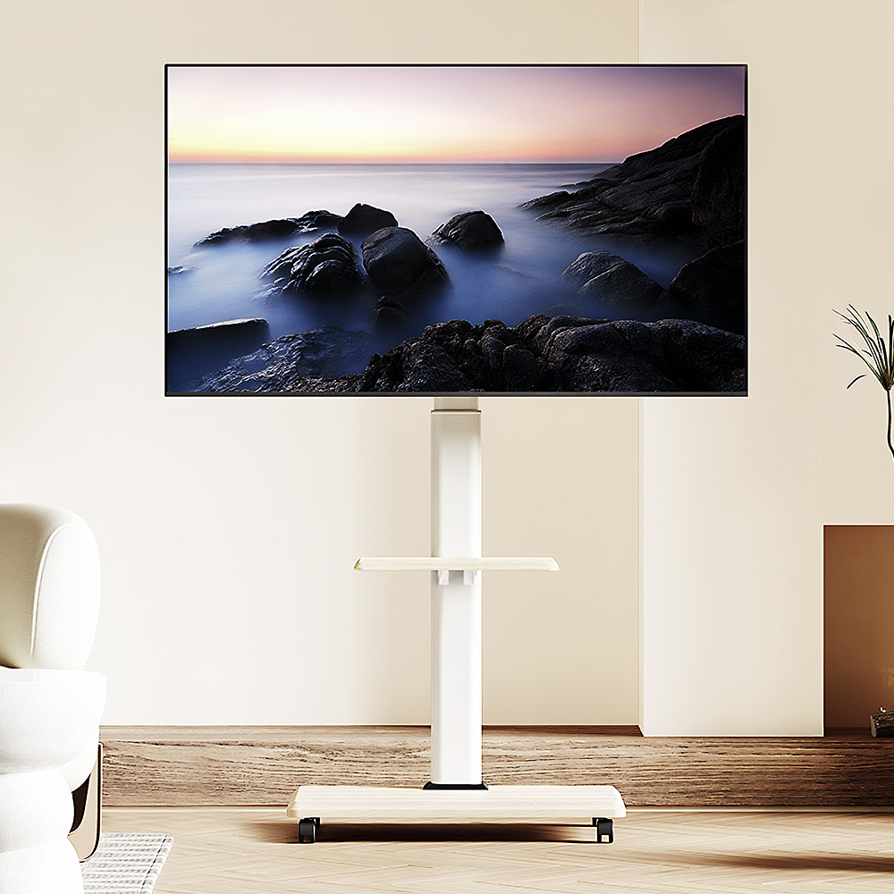 공간녹백 이동식 티비 거치대 TV 스탠드 이젤형 스텐드