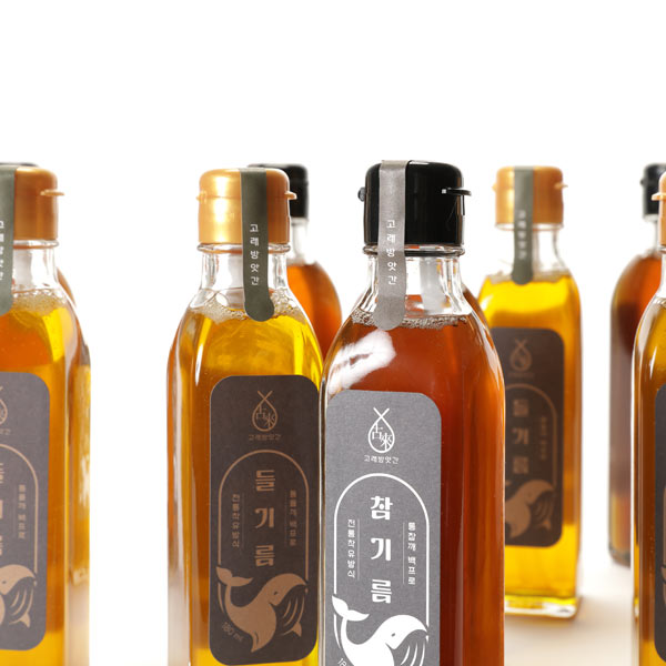 저온압착 국산 생들기름 180ml 선물포장 - 상세 이미지 4