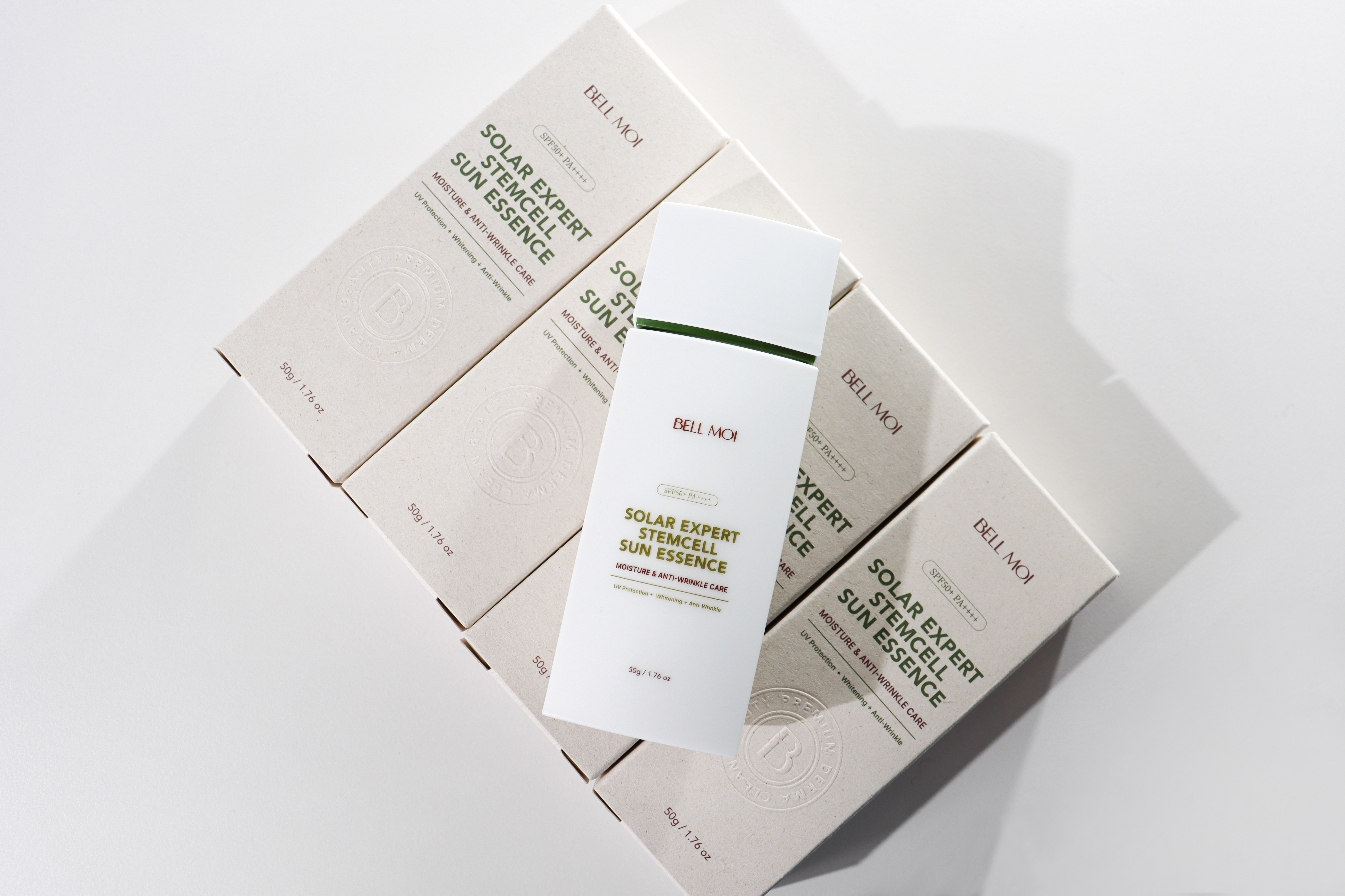 벨모이 솔라 엑스퍼트 스템셀 선에센스, 촉촉한 선크림 50ml, 3개 이미지 8