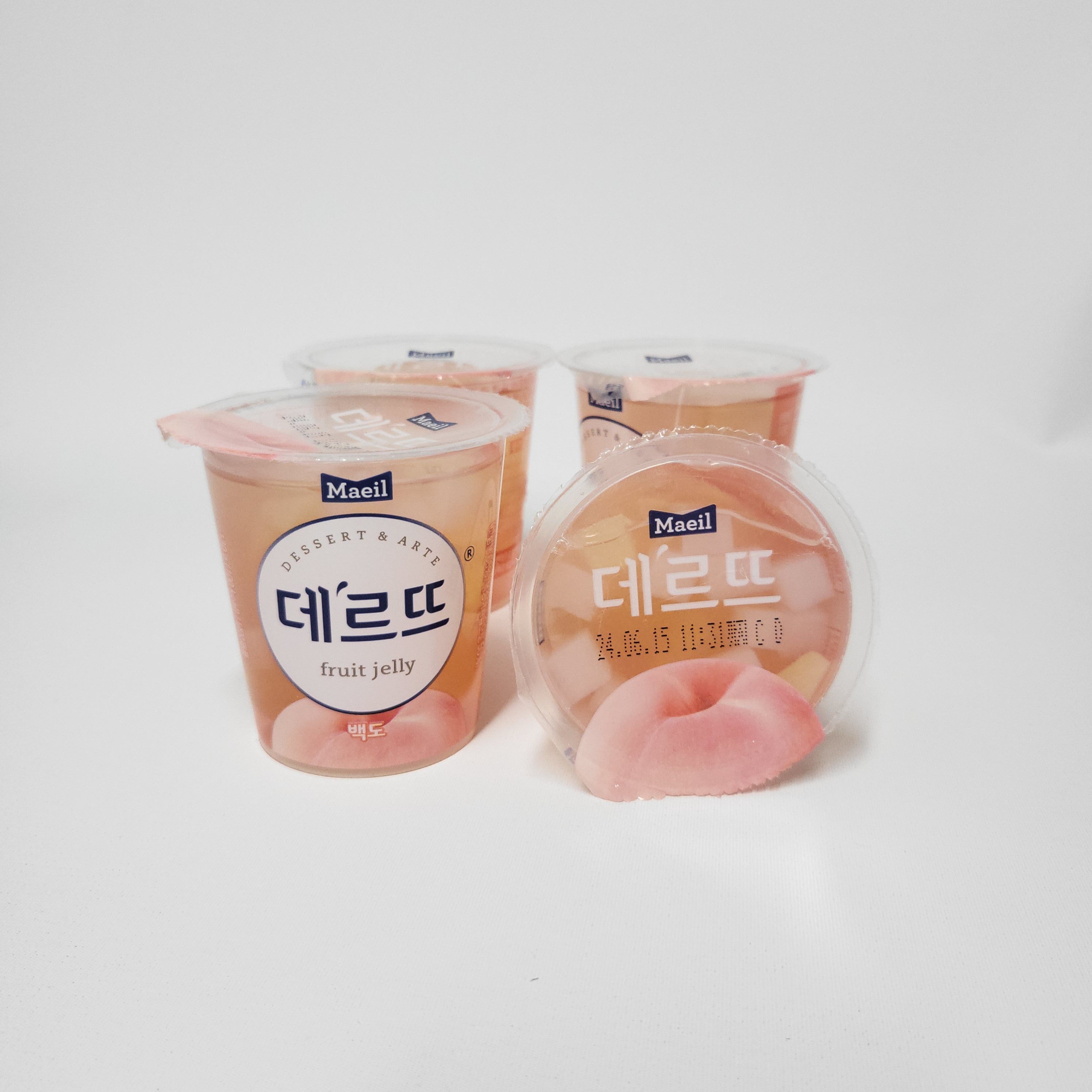 코스트코 매일유업 데르뜨 과일 백도 떠먹는 젤리 130g x 12개 코스트코 - 상세 이미지 3