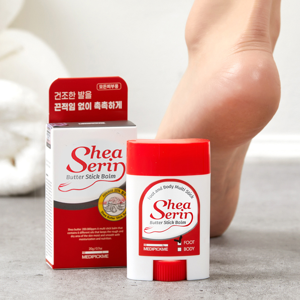 식물성바세린+시어버터 풋크림[메디픽미]시어세린 버터스틱밤 발보습 발뒷꿈치 시트러스, 20g, 3개 - 상세 이미지 5