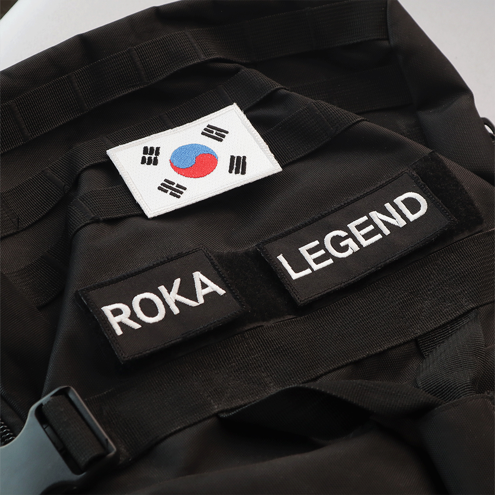 2+1 소량 자수 가방 백팩 벨크로 패치 와펜 제작 - 상세 이미지 4