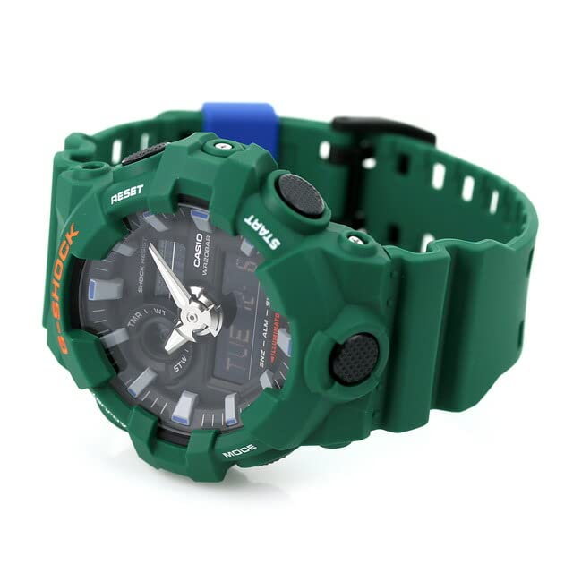 카시오 CASIO  G-SHOCK 남성 맨즈 손목시계 GA-700SC-3A 그린 - 상세 이미지 2