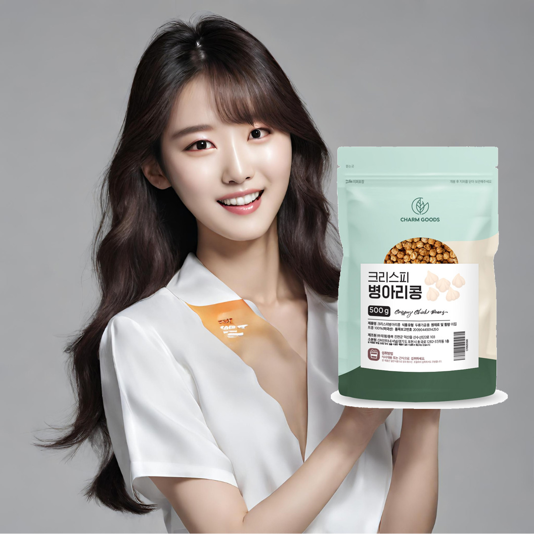 볶은 병아리콩 효능 크리스피 3팩 1.5kg - 메인 이미지