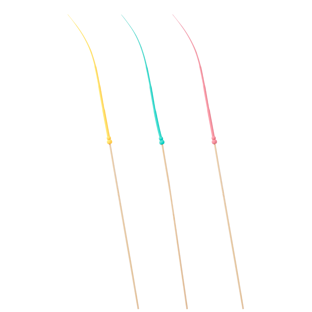 3651 쥐꼬리 장난감 3개입 세트 고양이 낚시대 장난감 제품 이미지