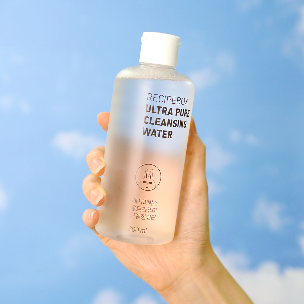 레시피박스 유아 선크림 순한 클렌징 워터 300ml 1+1 2개 어린이 키즈 - 상세 이미지 4