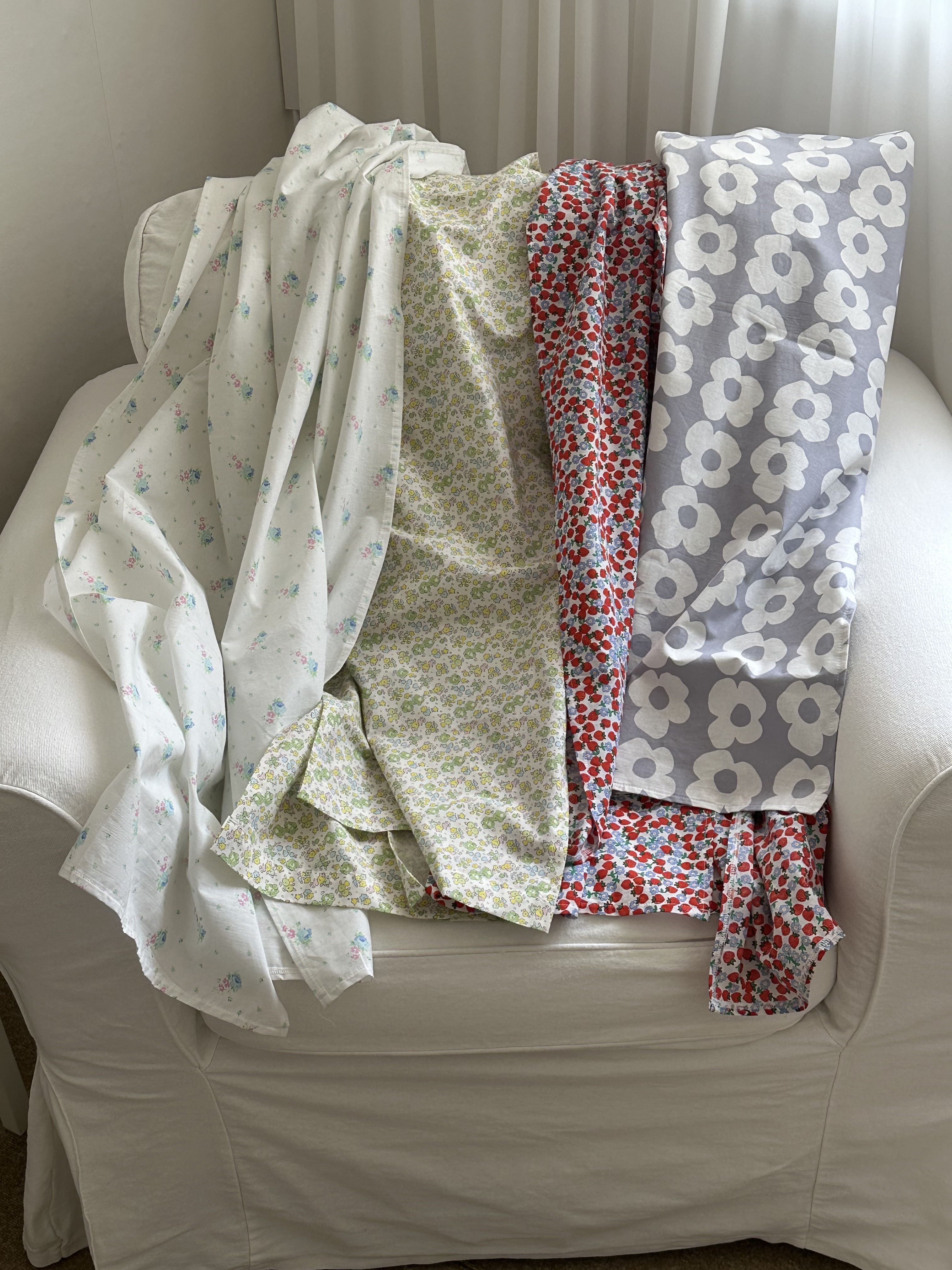 주아 가림막 가리개 바란스 다용도실 현관 주방 커튼(4types)