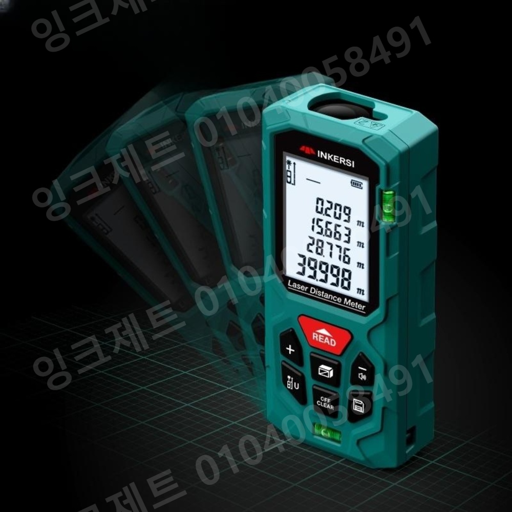 양방향 거리측정기 적외선 눈금자 건설 현장 면적 방수 - 상품 이미지