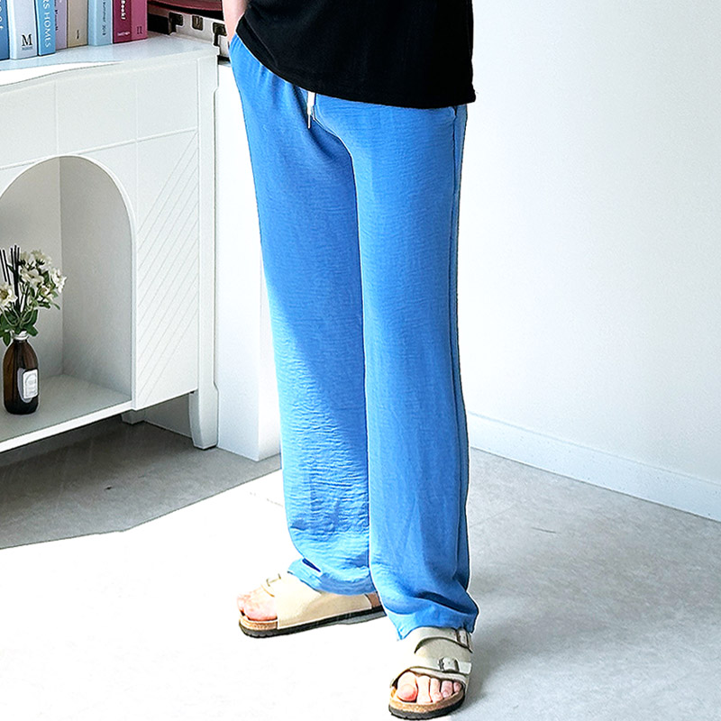 남자 린넨냉장고바지 쿨팬츠 시원한바지 여름팬츠 빅사이즈 밴딩