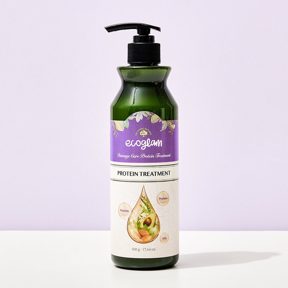 에코글램 데미지 케어 단백질 트리트먼트 500ml - 상세 이미지 3