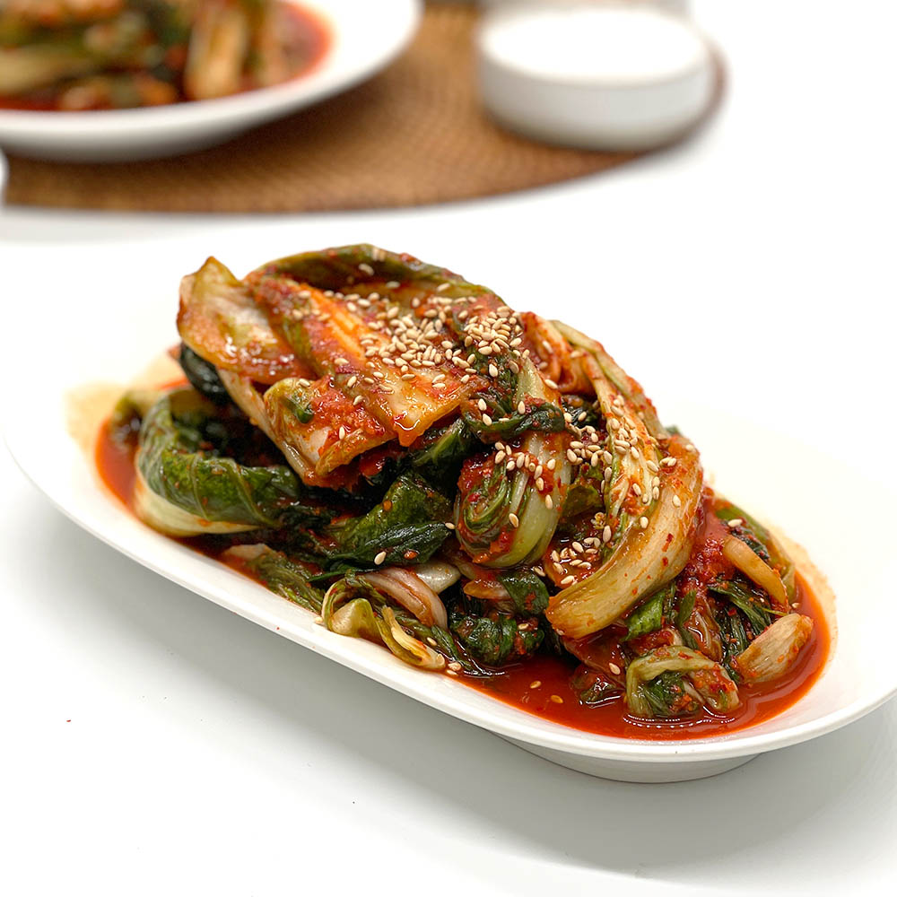 HACCP 전통식품 100%국내산 전라도 얼갈이겉절이 1kg 2kg 3kg - 상품 이미지