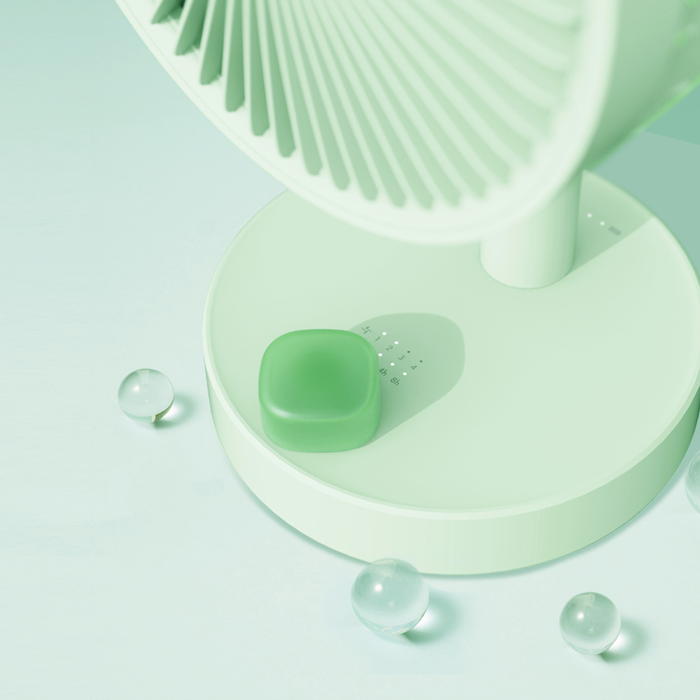 블루필 바셋2 탁상용 선풍기 무선 캠핑용 소형 책상 사무실