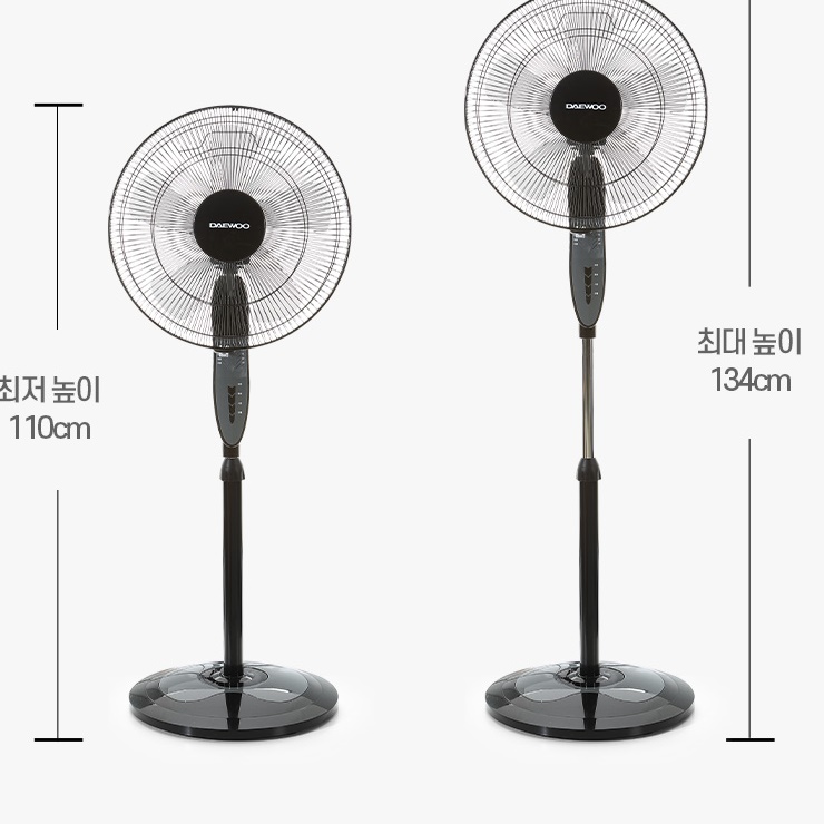 리모컨 업소용 스탠드 선풍기 산업용 대형 공장용 선풍기 식당용 선풍기 - 상세 이미지 3