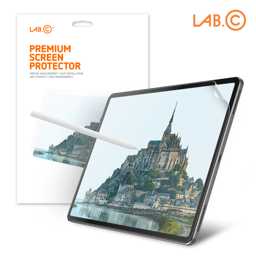 랩씨 종이필름 종이질감 지문방지 저반사 액정보호필름 (오리지널 버전) 아이패드 미니 5세대 20cm(7.9인치), 1매입 - 상세 이미지 2