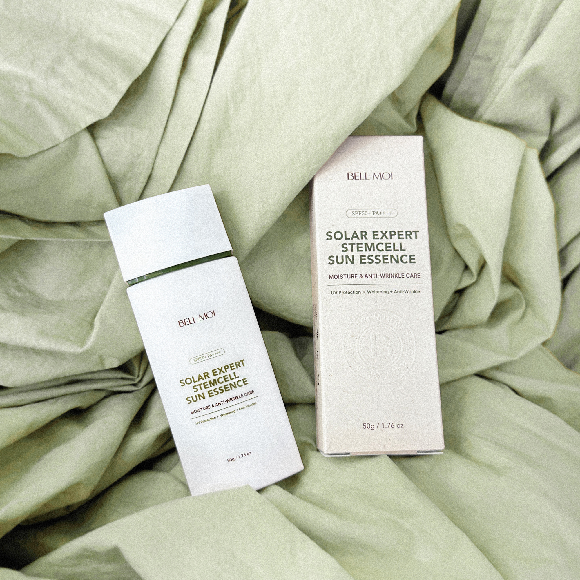 벨모이 솔라 엑스퍼트 스템셀 선에센스, 촉촉한 선크림 50ml, 2개 - 상세 이미지 4