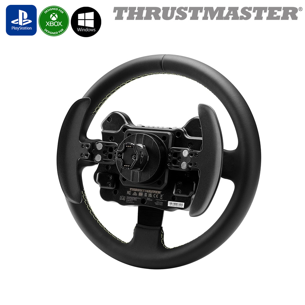 트러스트마스터 EVO RACING 32R LEATHER WHEEL ADD-ON (PS5/PS4/XBOX/PC) 레이싱휠 핸들 운전 게임 - 상세 이미지 2