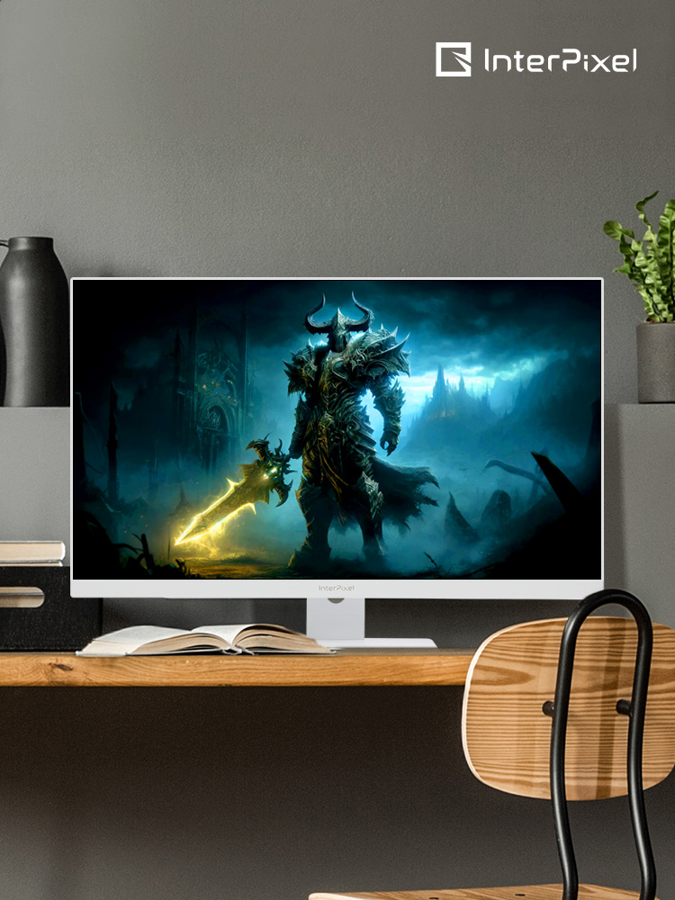 인터픽셀 IP2746 FAST IPS 180Hz 화이트 게이밍 모니터 68~69cm(27인치), 일반