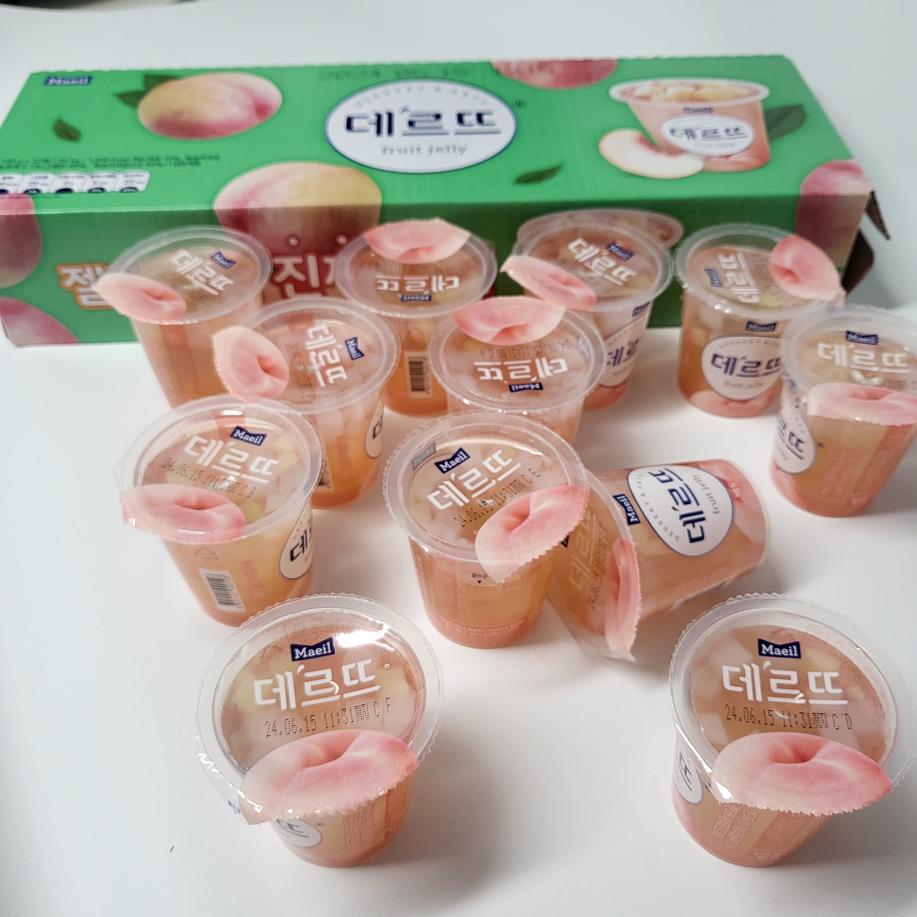 코스트코 매일유업 데르뜨 과일 백도 떠먹는 젤리 130g x 12개 코스트코 - 상세 이미지 5