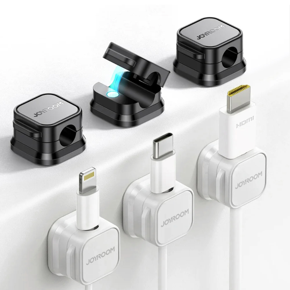 에어그립 조이룸 마그네틱 케이블 홀더 자석 충전기 선정리 클립 책상 차량 전선정리 제품 이미지