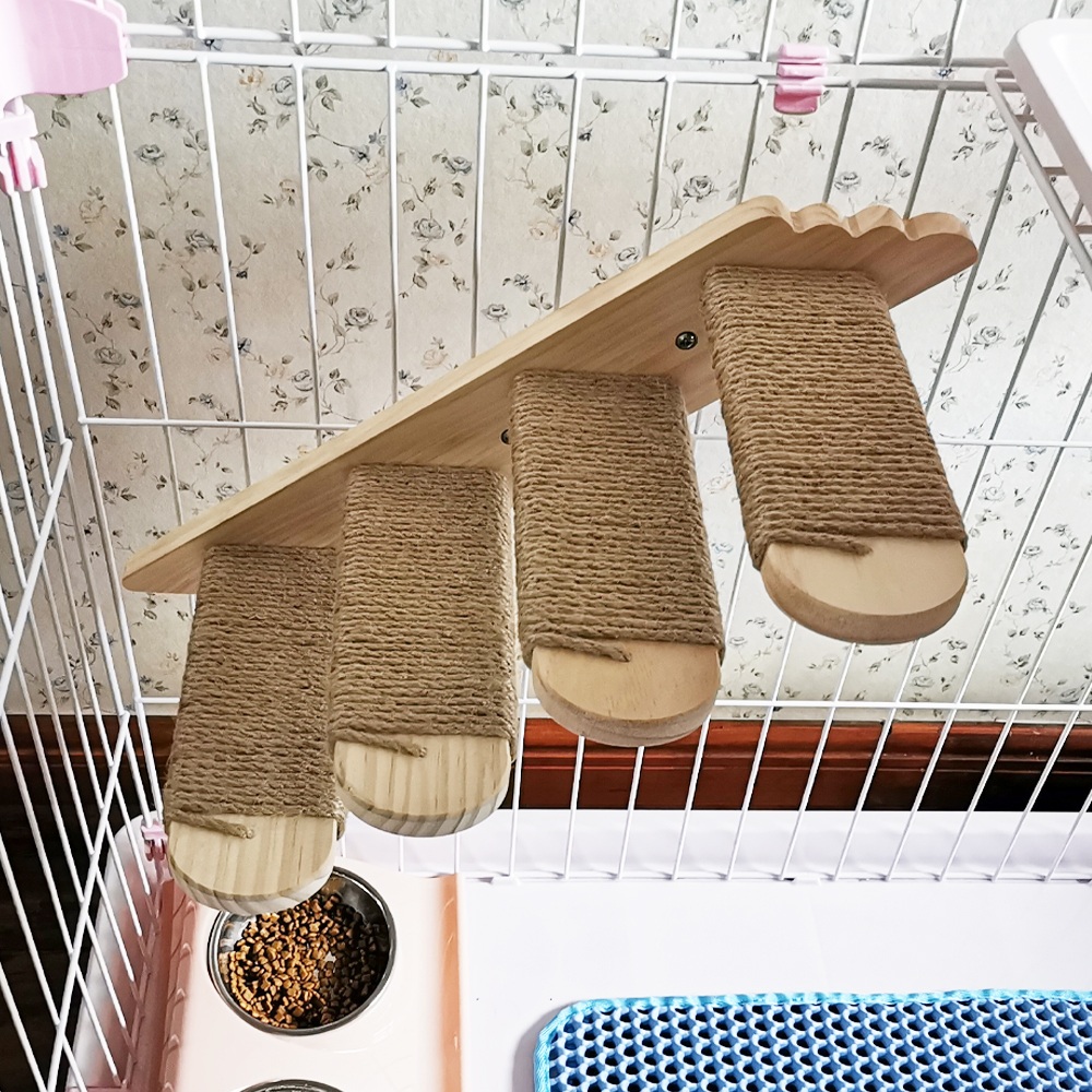 고양이사다리 놀이터 등반 캣타워 벽타기 구름다리 캣워커 반려묘 캣워크 계단 - 상품 이미지