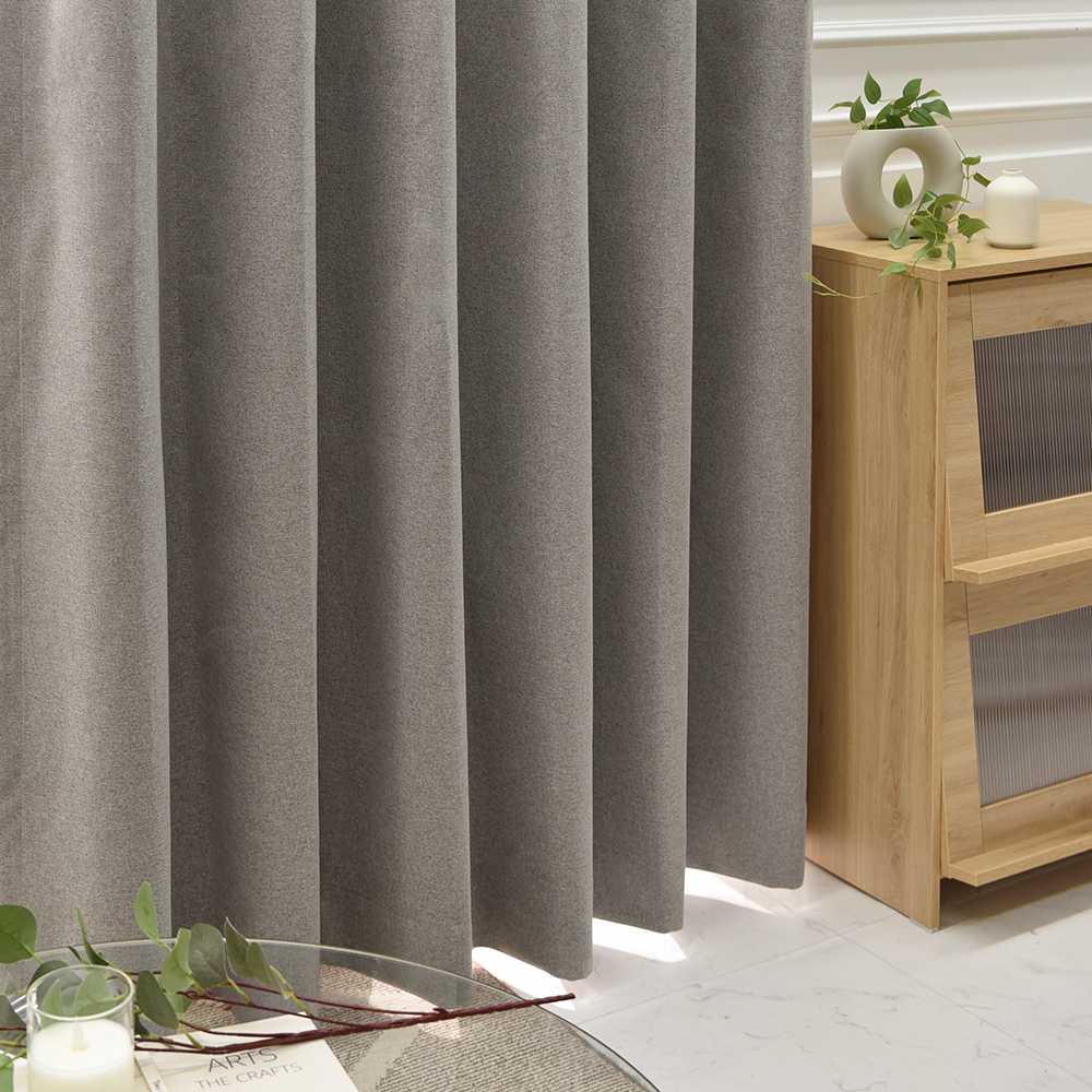 아라크네 아일렛형 100% 암막커튼 거실 양면 에반 135x170 2장