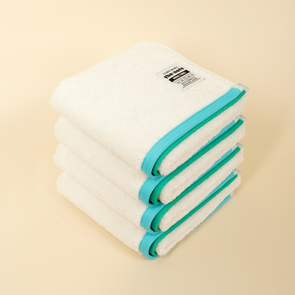 더노트 보드라움 40수 모달타올 200g, 던블루그린, 4장 - 메인 이미지