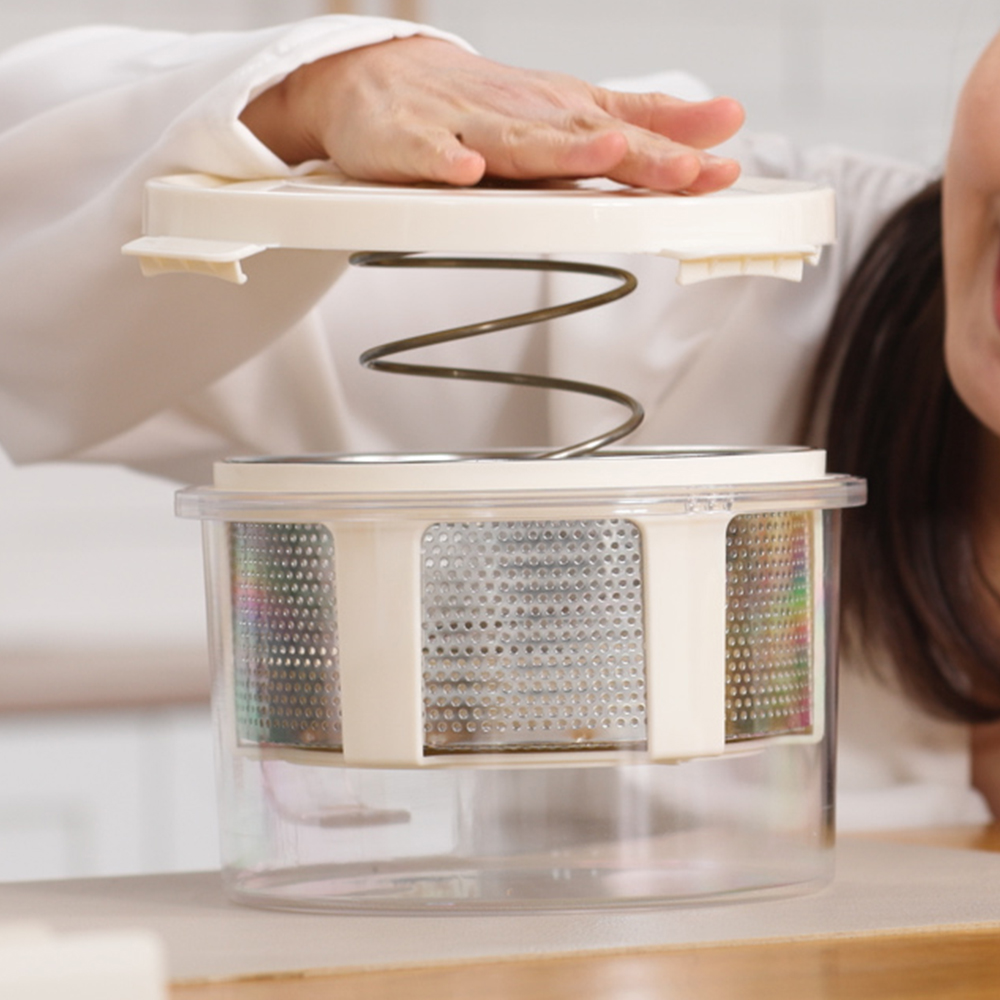 킹스텐 요술 짤순이 채소물짜기 오이지짜기 유청분리기 야채짤순이 음식물 스테인리스 분리형