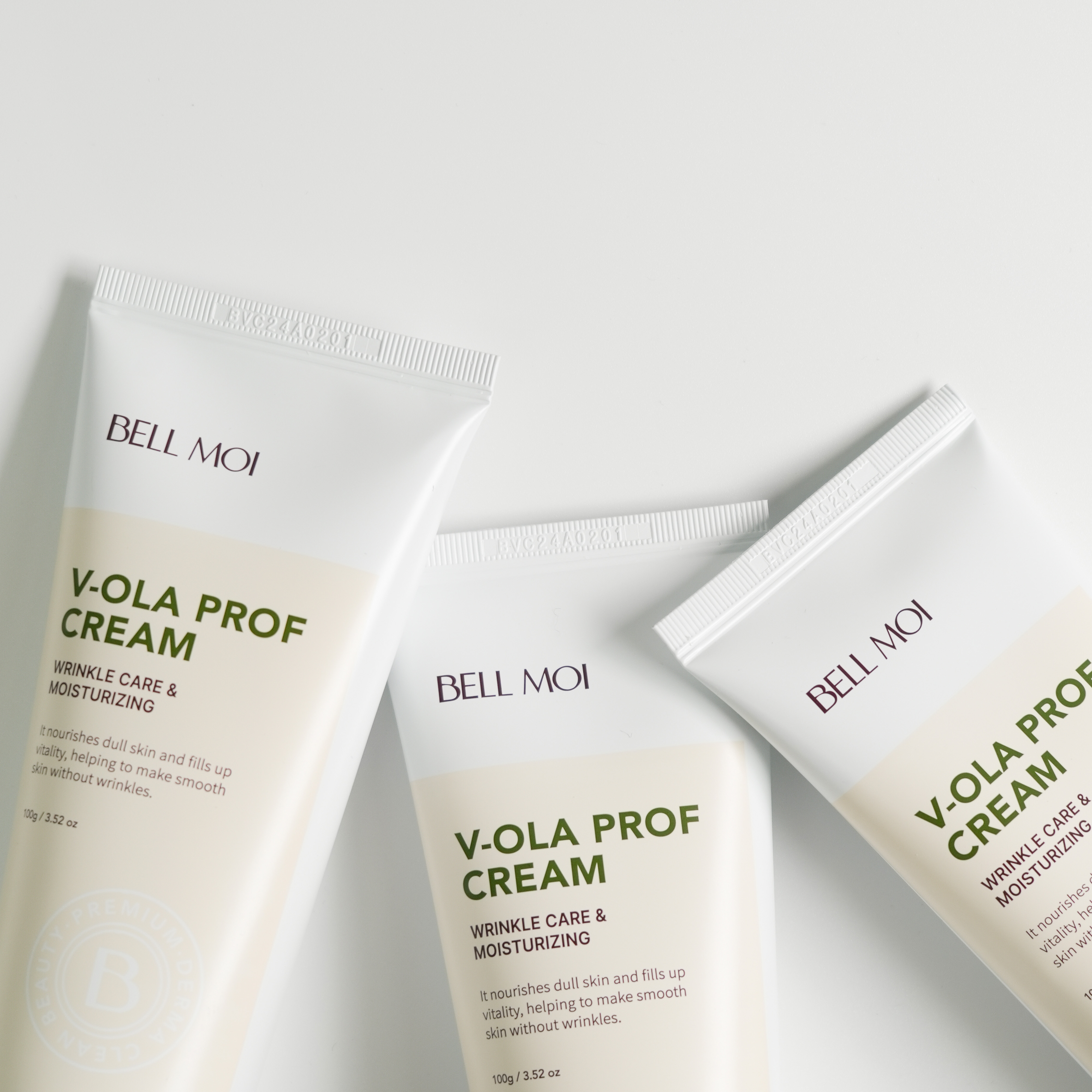 벨모이 V-OLA Prof 크림 100g 쫀쫀 속촉 탄력 속보습 생기 전체 타입 - 상세 이미지 3