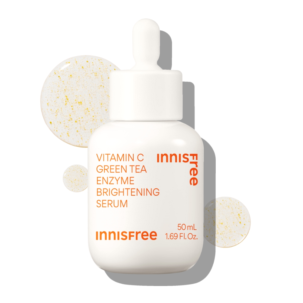 이니스프리 비타민C 2종 세트 비타민C 캡슐 세럼 50mL + 비타민C 그린티 엔자임 잡티 토닝 패드 60매 - 상세 이미지 2