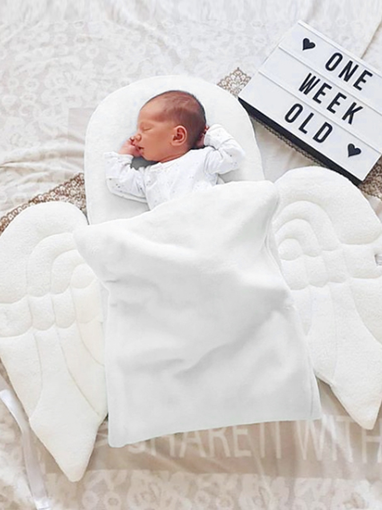 보니숑 신생아 천사겉싸개 엔젤스폼 양면 사계절 아기패드