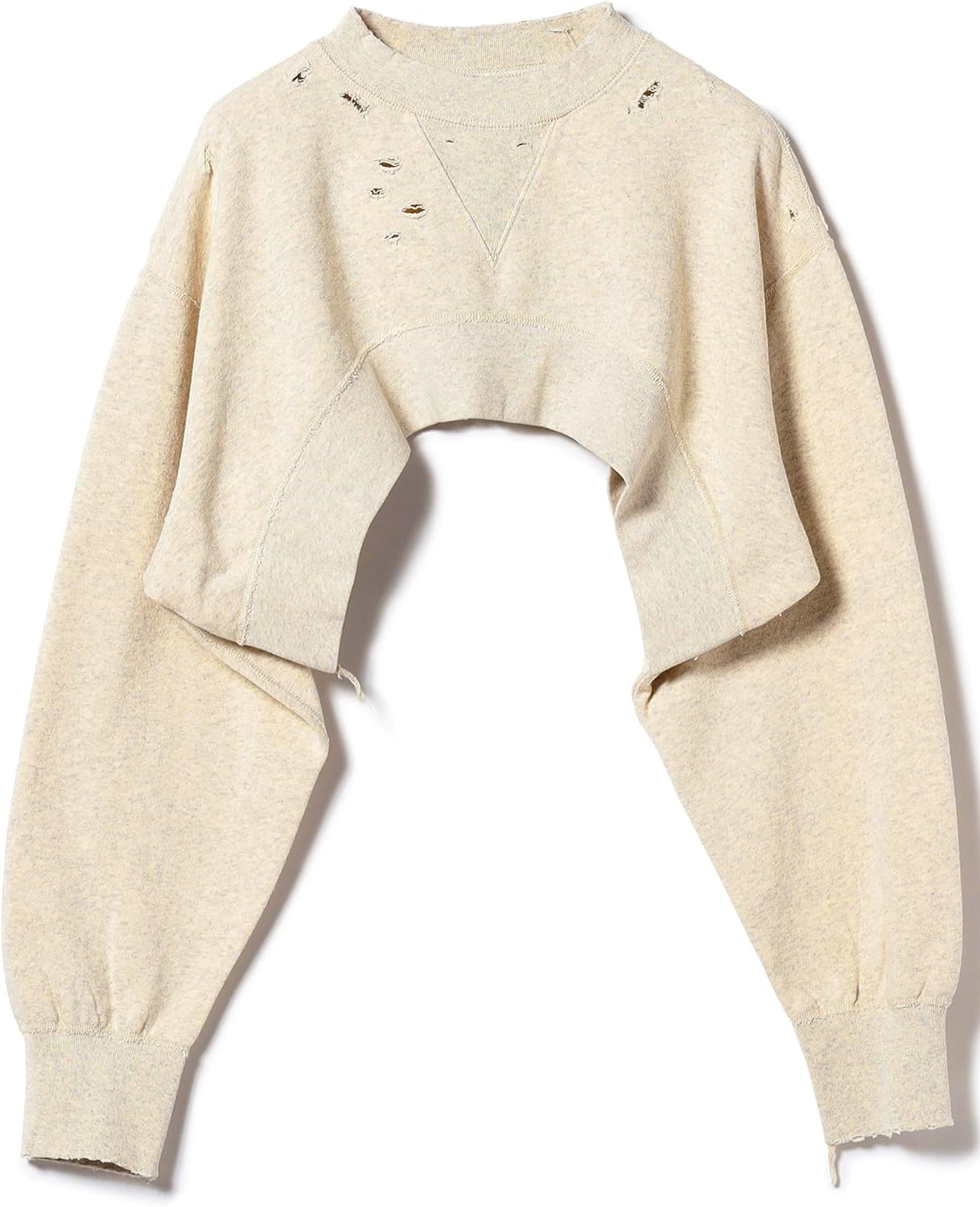 PENNEY'S Ray BEAMS 비스포크 여성 스웨트 셔츠 라운드넥 크롭 맨투맨 2컬러 - 상품 이미지