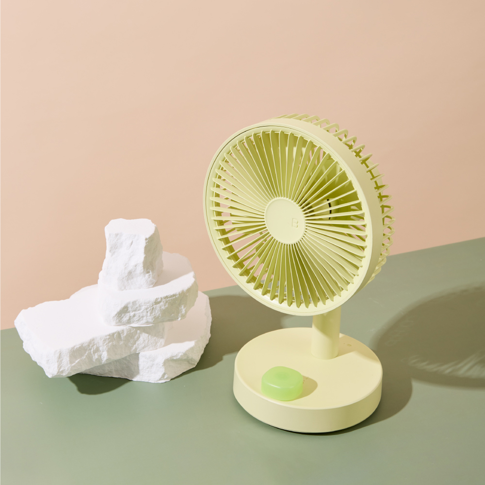 블루필 바셋2 탁상용 선풍기 무선 캠핑용 소형 책상 사무실