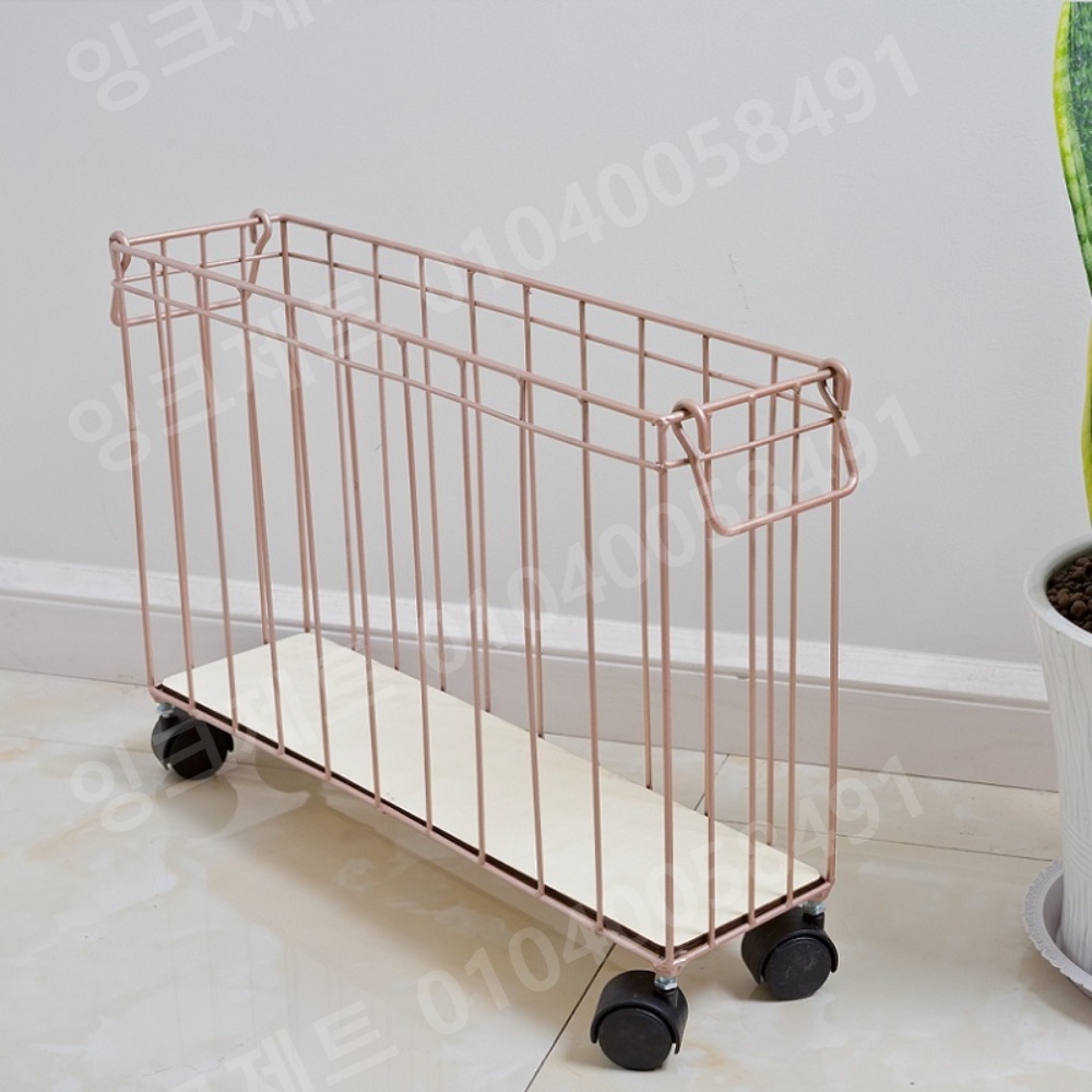 철망 우산꽂이 철제 바구니 책가방 정리대 보관함 수납 - 상세 이미지 4