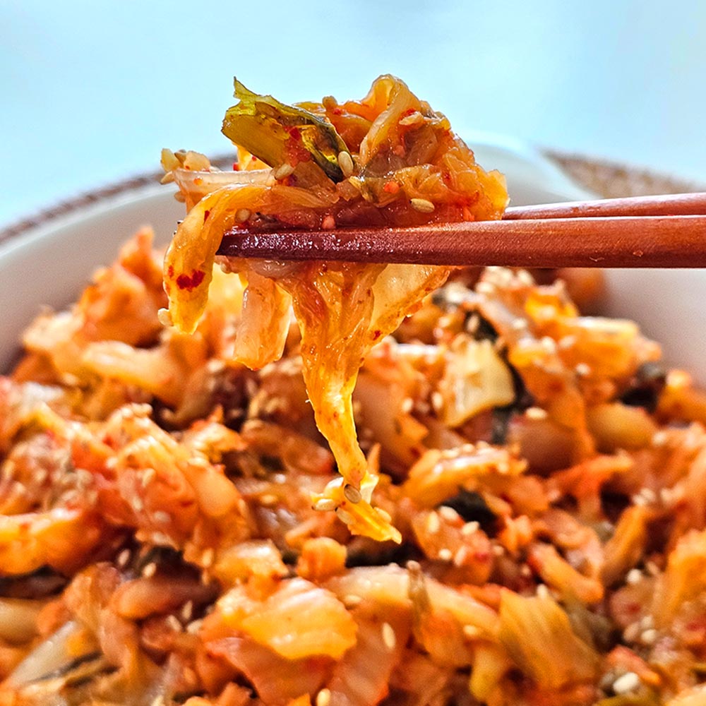 HACCP 전통식품 100%국내산 전라도 묵은지무침 별미김치 1kg 2kg 3kg - 상세 이미지 2